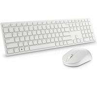 Dell Pro KM5221W - Ensemble clavier et souris - sans fil - 2.4 GHz - QWERTZ - Tchèque/Slovaque - blanc - avec 3 years NBD Advance Exchange G
