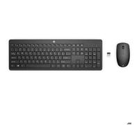 Clavier et souris sans fil - HP - Combo 235 - Noir - QWERTY - Pavé numérique