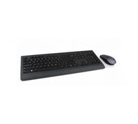 Clavier et souris sans fil - Lenovo - Pro - AZERTY - Noir - RF sans fil