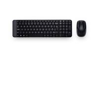 Clavier et souris sans fil Logitech 920-003159 Noir Espagnol Qwerty