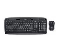 Clavier et souris sans fil Logitech MK330 RF BE Noir Noir E