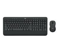 Logitech Ensemble clavier et souris sans fil MK545 ADVANCED, disposition QWERTY US International - Noir