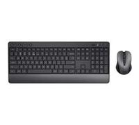 Trust Clavier et souris Trezo sans fil QWERTY espagnol noir