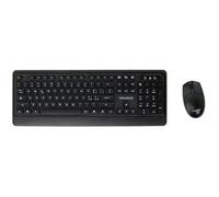 Clavier et souris sans fil Yashi Professional Multimedia Kit Black - MY537