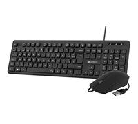 Clavier et Souris Subblim SUBKBC-CSSK01 Noir QWERTY