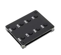 Clavier Externe d'émetteur-récepteur avec Câble de 3,5 Mm pour IC 705 IC 7600 7610 7300 9700 Contrôle de Raccourci pour Les Modes SSB CW RTTY Conception Antidérapante ABS