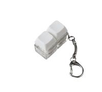 Clavier Fidget Porte-Clés, Clavier Fidget Clicker Porte-clés,Fidget Cube, Jouet Anti-Stress avec Clavier à 4 Touches pour Étudiants Adolescents Adultes Soulager Le Stress