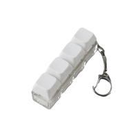 Clavier Fidget Porte-Clés, Fidget Cube, Jouet Anti-Stress avec Clavier à 4 Touches pour Étudiants Adolescents Adultes Soulager Le Stress