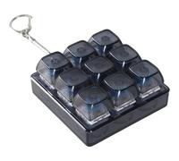 Clavier Fidget Toy Keycap Doigt Clavier Cap Porte-clés pour Soulager Le Stress Clavier Fidget Clicker
