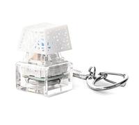 Clavier Fidget Toy - Porte-clés LED Light Up Fidget | Sept modes d’éclairage Porte-clés clavier Fidgeet | Testeur de pression de bouton Portable pour les jeux de bureau et les adolescents adultes femm