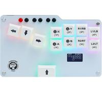 Clavier Fighting Box Avec Commutateur Cherry Mx Pour Hitbox, Clé De Jeu D'Arcade À Faible Latence, Micrologiciel Préinstallé, Facile À Utiliser, Plusieurs Modes De Nettoyage Socd