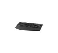 Clavier filaire Azerty T'n'b ergonomique avec repose-poignet aimanté Noir