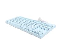 Clavier Filaire, Clavier USB 87 Touches, 19 Touches Anti-ghosting, Plug and Play, Touches Rondes ABS Punk, Conception Ergonomique pour Plus de Confort, Claviers Compatibles avec