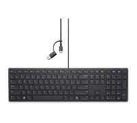 Dell - Clavier filaire Pro KB525C - Silencieux - Français (AZERTY)