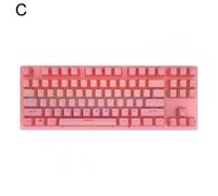 Clavier filaire et ergonomique de jeu K550, 87 touches, mécanique et sans retard, USB, pour le bureau