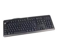 HP Clavier filaire 672647-053 USB AZERTY Français Noir
