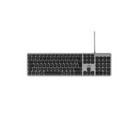 Clavier Filaire - KB Mac - Azerty - Compatible Mac - Noir