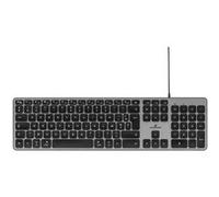 Clavier Filaire - Bluestork - KB Mac - Azerty - Compatible Mac - Noir