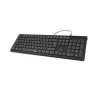 Clavier de Base KC-200 Noir QWERTY UKR