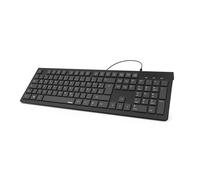 Clavier filaire KC-200 Ukrainien/Querty Noir