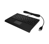 Clavier filaire KeySonic ACK-3410 avec pavé tactile USB - RAIDSONIC - Noir