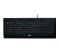 Clavier Filaire K280E AZERTY Noir