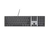 Clavier filaire Matias RGB US QWERTY - Gris Space - FK318LB