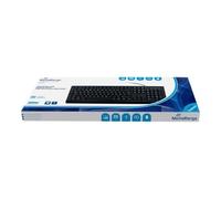 Clavier filaire - MEDIARANGE - MROS101 - Noir - Etanche - Hauteur réglable