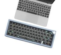 Clavier Filaire rétroéclairé, Touches mécaniques, Compact 67 Touches, Bouton multimédia | pour Configuration, Utilisation de Bureau PC, Bureau à Domicile, salles de Streaming, Pratique e-Sport