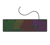- Clavier filaire RGB Touches rondes
