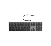 Clavier filaire Slim finition métal Space Grey AZERTY