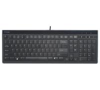 Clavier Filaire Slim USB Avancé, Noir - K72357UK