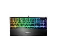 Clavier filaire STEELSERIES Apex 3 RGB avec interrupteurs silencieux