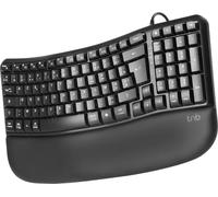 T'nB Clavier ERGO – Ergonomique filaire AZERTY Français USB-C Noir