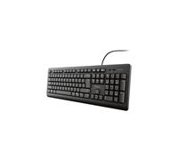 Trust Primo clavier Bureau USB AZERTY Français Noir