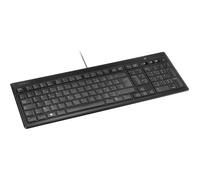 Clavier filaire ultra-plat - JOZSI - Advance Fit - AZERTY - Rétroéclairé - USB 2.0