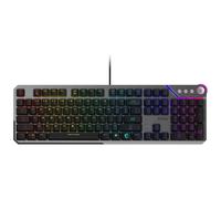 MSI STRIKE 600 SILENT FR Clavier gaming silencieux - Switches Tactiles Kailh Midnight Pro Silent, touches ergonomiques, base antidérapante, RGB Mystic Light par touche, USB 2.0 - pleine taille