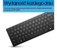 Clavier filaire USB HP 320K noir, format standard, pour bureau