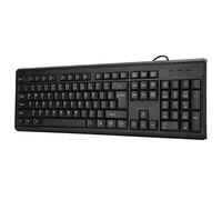 Clavier Filaire USB T15, Clavier Silencieux, Disposition des Touches Professionnelles