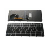 Clavier for Ordinateur Portable, Compatible avec HP, Compatible avec EliteBook, 840 G3/840 G4/848 G3/848 G4/745 G3/745 G4/840r G4 HSTNN-I33C-4/ZBOOK 14u G4(RU NO Backlight)