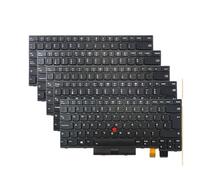 Clavier for ordinateur portable ，compatible avec Lenovo ，ThinkPad ，A475, A485, T470 et T480 (Amérique latine, Espagne, Canada, France, Portugal, Italie, Hébreu, Danemark).(Latin America Spain)