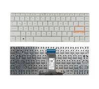 Clavier for Ordinateur Portable US/RU/SP, Compatible avec HP, 14G-BR, 14G-BU, 240, 246, 245, G6, 340, 348, G7, TPN-C131, Q186, Q187, Q188, Q189, I130, I135, W125, W190(OEM SP White)