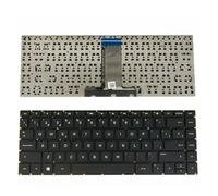 Clavier for Ordinateur Portable US/RU/SP, Compatible avec HP, 14G-BR, 14G-BU, 240, 246, 245, G6, 340, 348, G7, TPN-C131, Q186, Q187, Q188, Q189, I130, I135, W125, W190(SP Black)