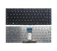 Clavier for Ordinateur Portable US/RU/SP, Compatible avec HP, 14G-BR, 14G-BU, 240, 246, 245, G6, 340, 348, G7, TPN-C131, Q186, Q187, Q188, Q189, I130, I135, W125, W190(OEM US White Backlit)