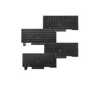 Clavier for ordinateur portable (US, UK, hébreu, brésilien, français, espagnol, portugais), compatible avec Lenovo, compatible avec ThinkPad, X280, A285, X390, X395, 01YP040, 01YP042, 01YP050(Spanish)