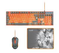 Fr Tec – Ensemble clavier DBPCPACK Dragon Ball Super QWERTY Orange