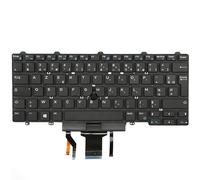 Clavier FRANÇAIS AZERTY Dell Latitude E5450 / 5490 / E7450 / 7480/7490-0W93F7 + rétro-éclairage + TRACKPOINT