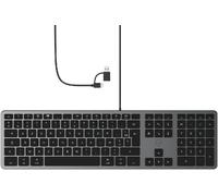 Clavier Français Azerty Filaire Pour Mac \U2013 Gris Sidéral Et Noir