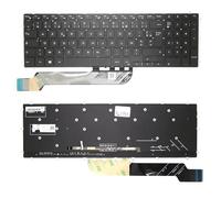Clavier FRANÇAIS AZERTY pour Dell INSPIRON 15 5565/5567 / 5568/5570 / 5575/5583 / 7566/7567 - SG-85160-2FA 0DYJWF 490.0K507.0L0F SN2013B + rétro-éclairage