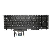 Clavier FRANÇAIS AZERTY pour Dell Precision 3540/3541 / 3550/3551-0WMCDP DLM18G9 PK132VX2B17 + rétro-éclairage